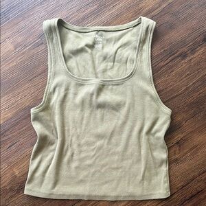 AE Main Squeeze Square Neck Tank Top